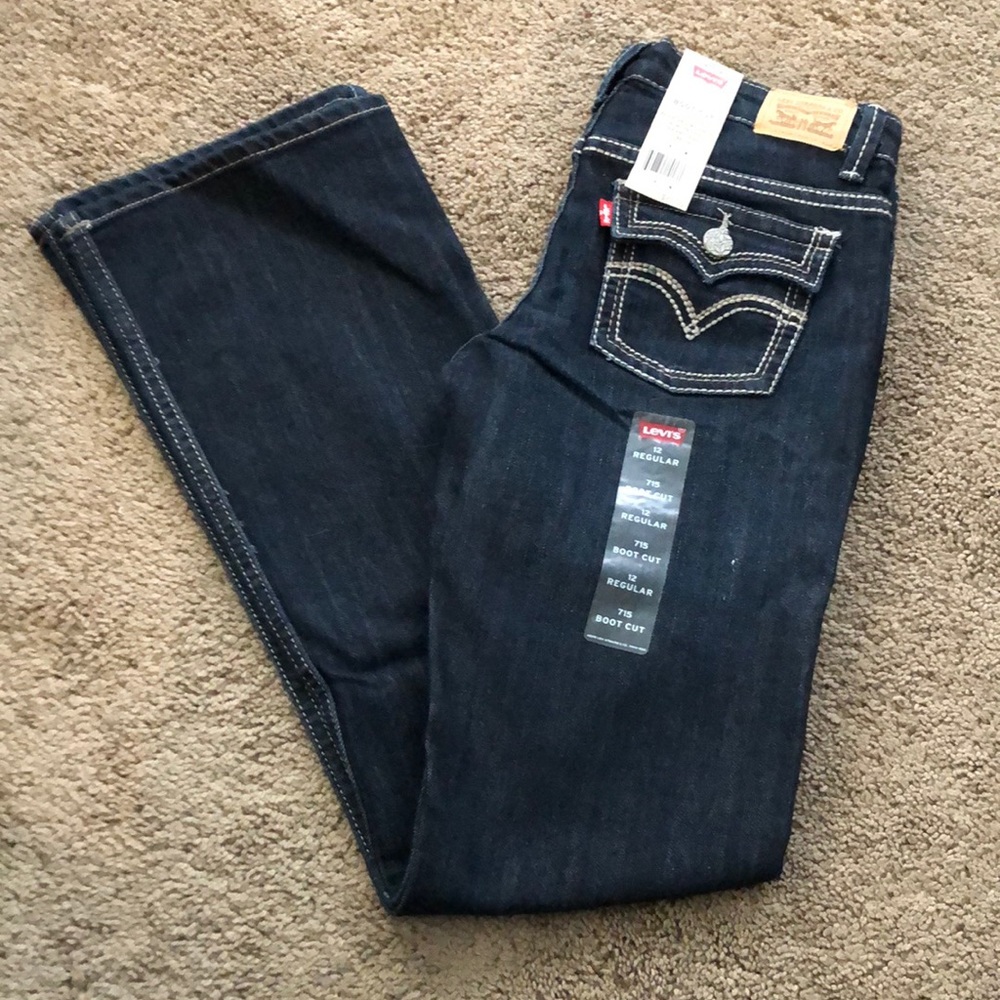 NWT Girls Levi Jeans